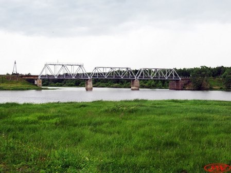 Первый железнодорожный мост через Волгу