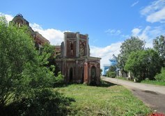 Заброшенный дворец Голицыных-Муромцевых