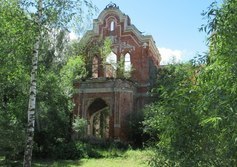 Заброшенный дворец Голицыных-Муромцевых