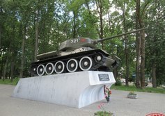 Танк Т-34 в Рославле