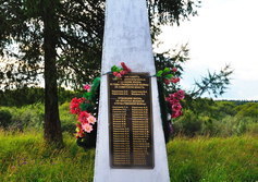 Братская могила на погосте в деревне Ляли республики Коми