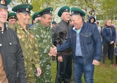 В Жешарте республики Коми установили памятник пограничникам
