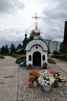 Церковь Георгия Победоносца в Эжве республики Коми