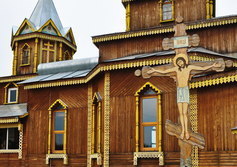 Серафимовская и Мироносицкая церковь в Сосногорске республики Коми