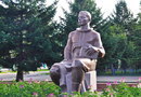 Памятник Ю.А.Гагарину в городе юности Комсомольске-на-Амуре