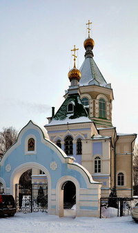 Церковь Иверской иконы Божией Матери в Рыбинске