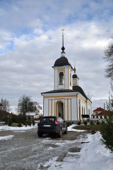 Преображенский храм в селе Спас-Каменка Московской области