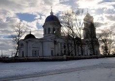 Троицкий храм села Красный Бор Нижегородской губернии