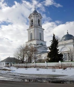 Троицкий храм села Красный Бор Нижегородской губернии