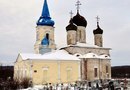 Успенская церковь в Иванищах Старицкого района Тверской области.