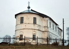 Воскресенский храм в Сямже Вологодской губернии