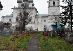 Ильинский храм и погост в Кадниково Вологодской губернии