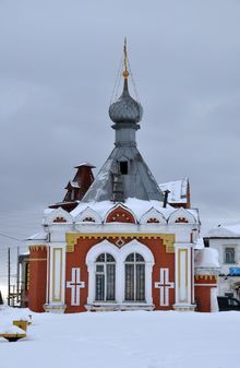 Часовня Николая Чудотворца в Устье Вологодской губернии