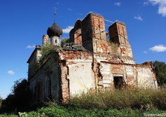 Храм Георгия Победоносца в селе Вексицы