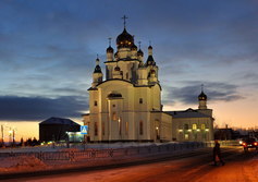 Свято-троицкий соборный храм в Рузаевке республики Мордовия