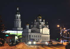 Свято-троицкий соборный храм в Рузаевке республики Мордовия