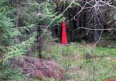 Место крушения самолета МиГ-17 в 1970 г.