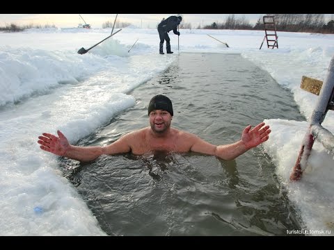 День моржа в Головино (Томск, Западная Сибирь)