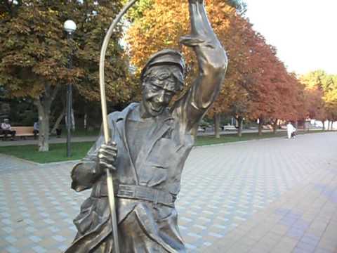 Скульптура "Рыбак" в Ростове-на-Дону